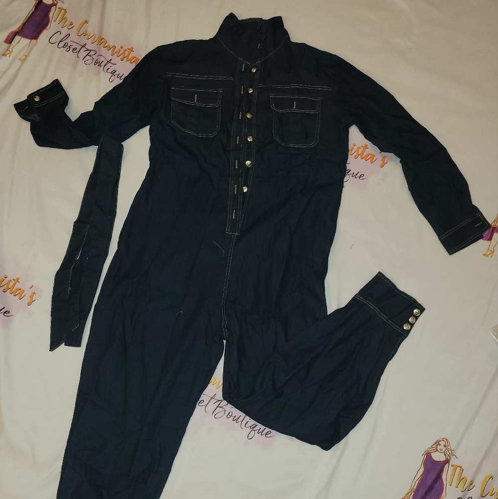 Royal Denim Jumpsuit